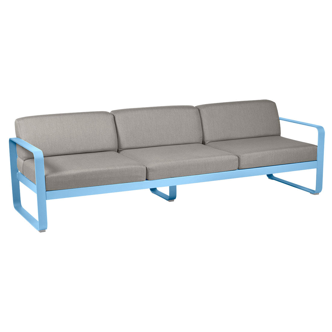 Fermob Bellevie Sofa 3-Seater with Premium Cushions