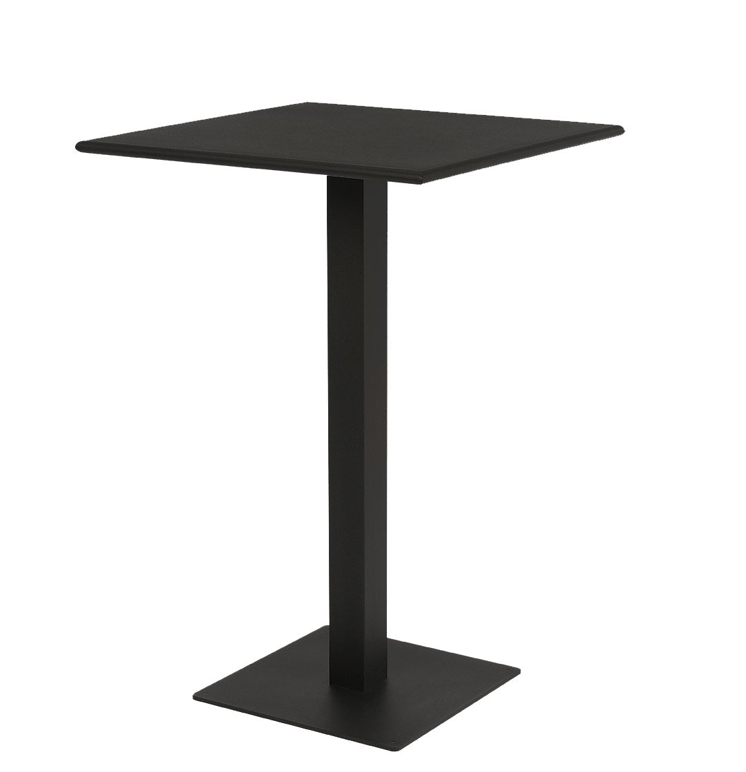 Ethimo Flower Square 27 Inch High Pedestal Dining Table