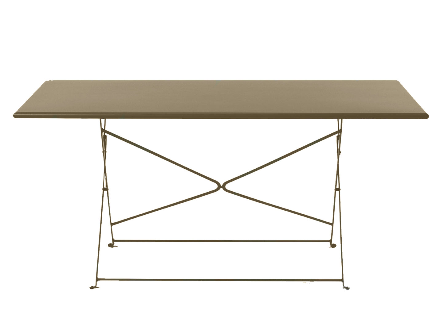 Ethimo Flower 64 x 32 inch Rectangle Folding Table