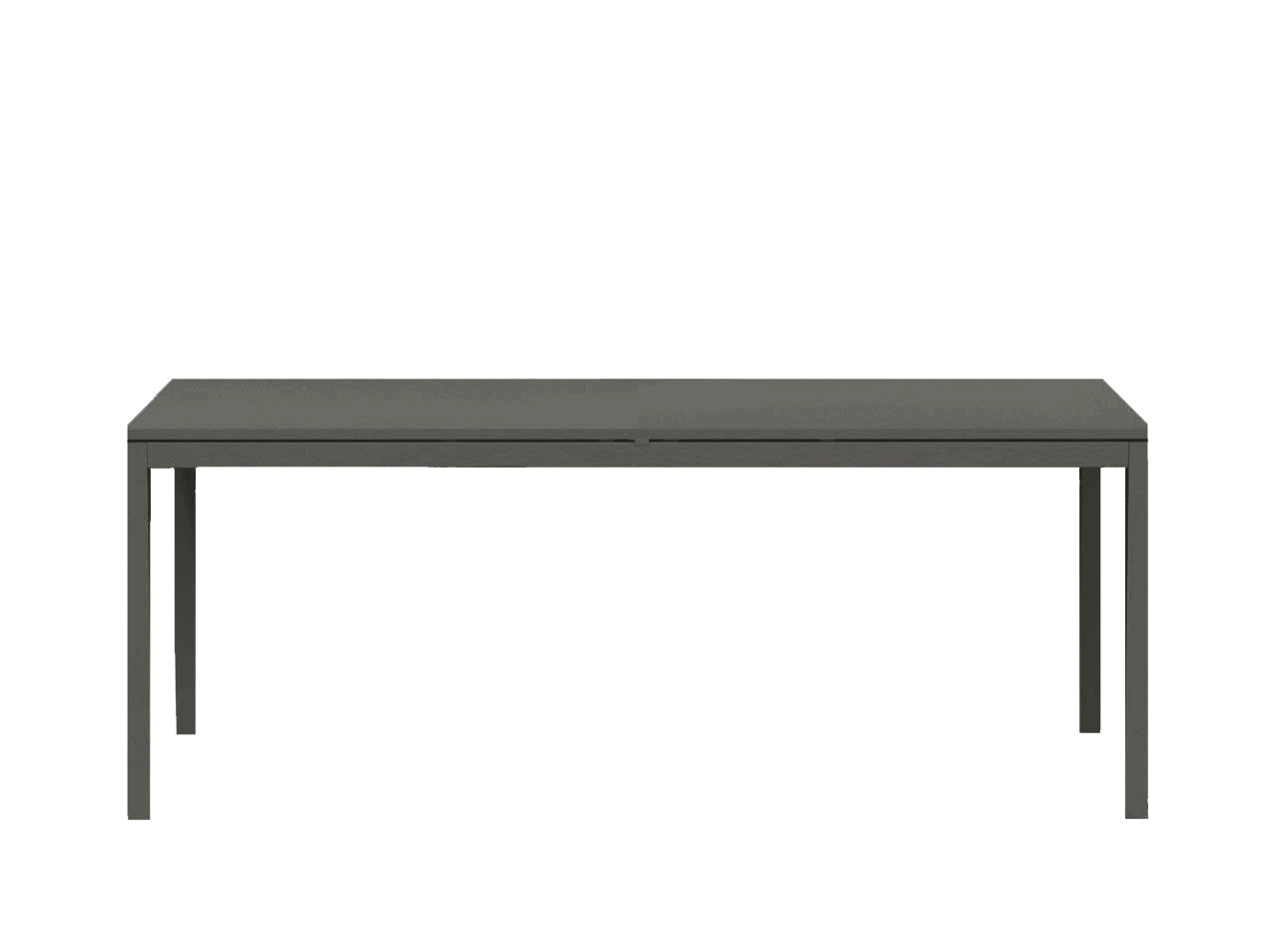 Ethimo Flat Extending Rectangle Dining Table