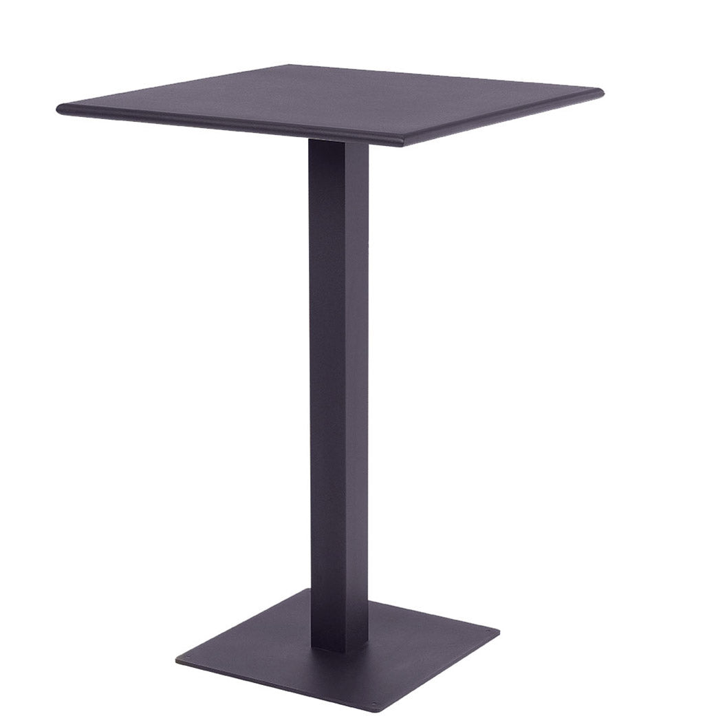 Ethimo Flower Square 27 Inch High Pedestal Dining Table