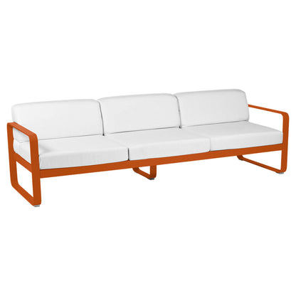 Fermob Bellevie Sofa 3-Seater with Premium Cushions