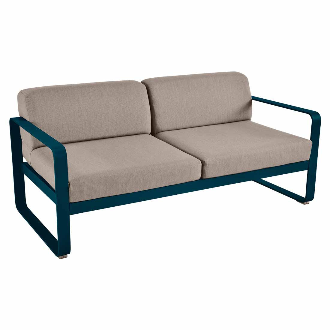 Fermob Bellevie Sofa 2-Seater with Premium Cushions