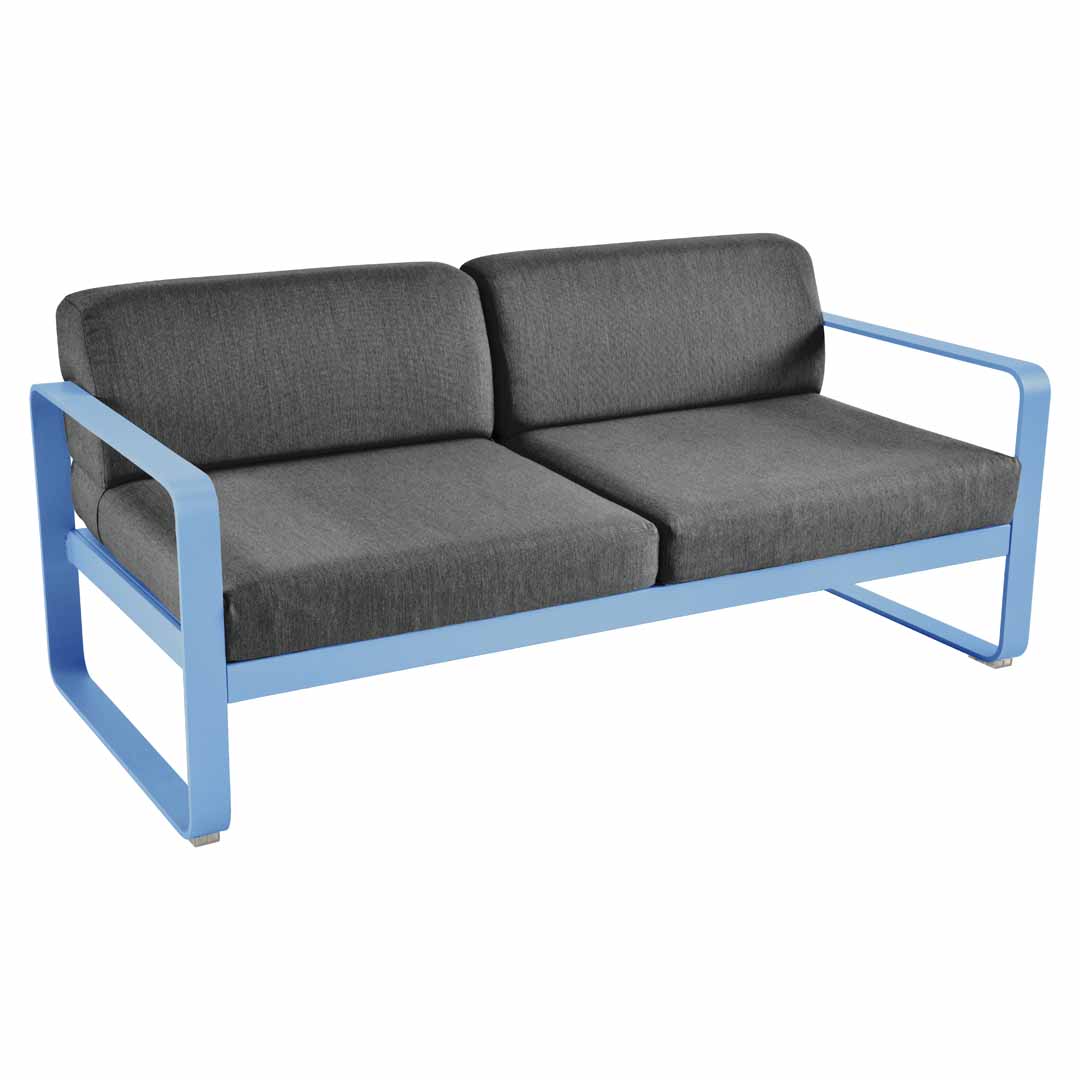 Fermob Bellevie Sofa 2-Seater with Premium Cushions