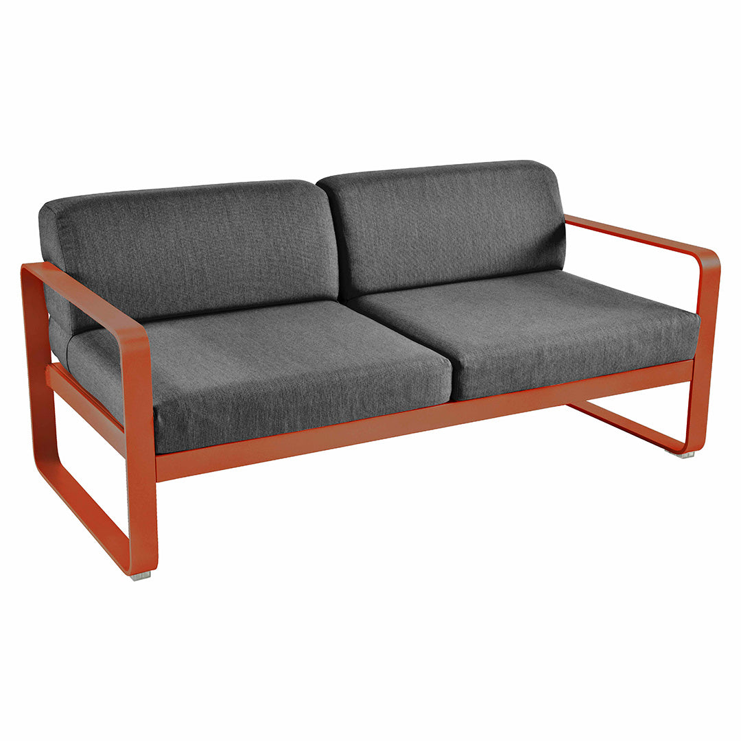 Fermob Bellevie Sofa 2-Seater with Premium Cushions