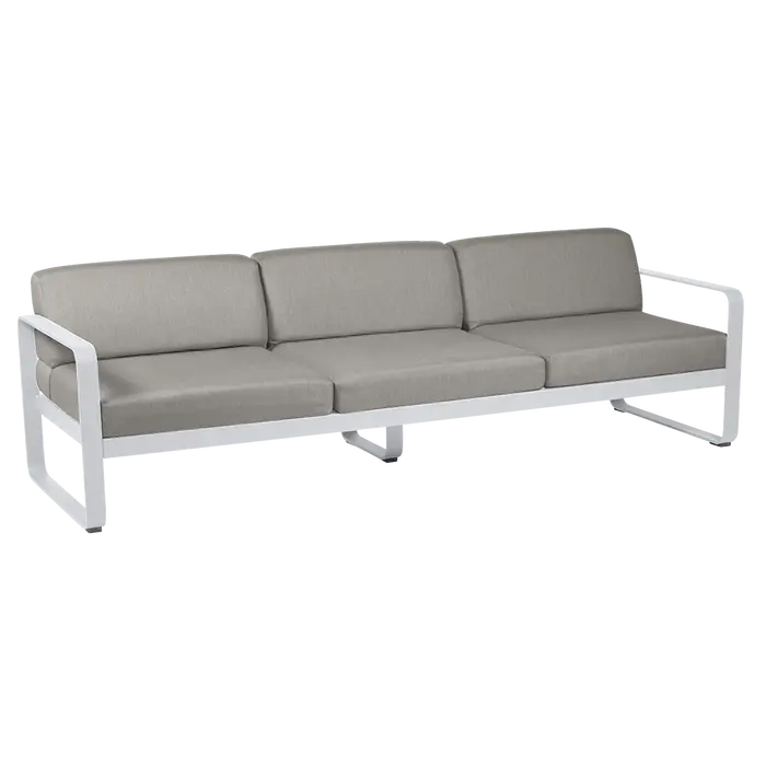 Fermob Bellevie Sofa 3-Seater with Premium Cushions