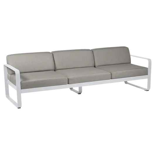 Fermob Bellevie Sofa 3-Seater with Premium Cushions