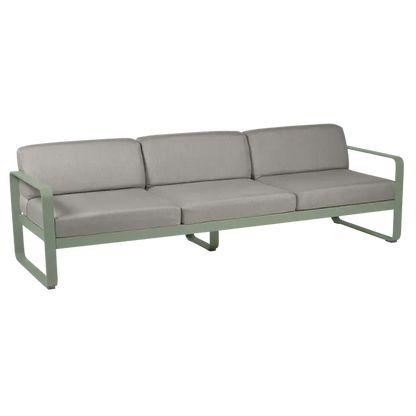 Fermob Bellevie Sofa 3-Seater with Premium Cushions