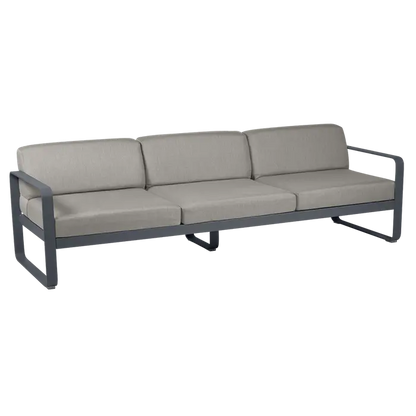 Fermob Bellevie Sofa 3-Seater with Premium Cushions