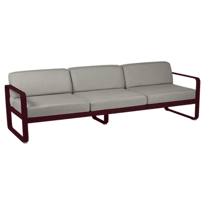 Fermob Bellevie Sofa 3-Seater with Premium Cushions