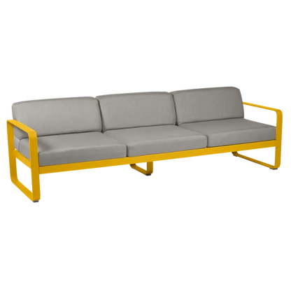 Fermob Bellevie Sofa 3-Seater with Premium Cushions