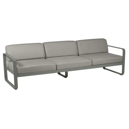 Fermob Bellevie Sofa 3-Seater with Premium Cushions