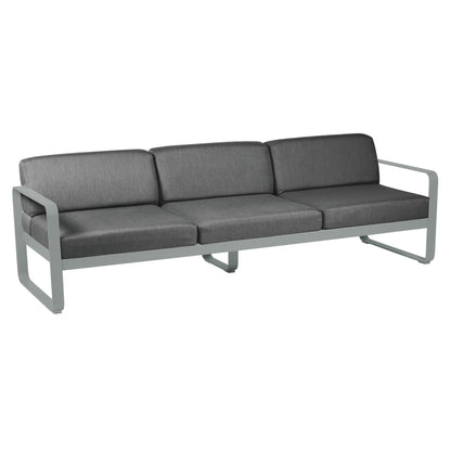 Fermob Bellevie Sofa 3-Seater with Premium Cushions