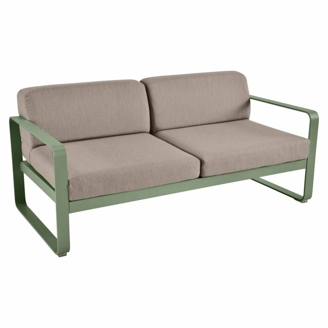 Fermob Bellevie Sofa 2-Seater with Premium Cushions