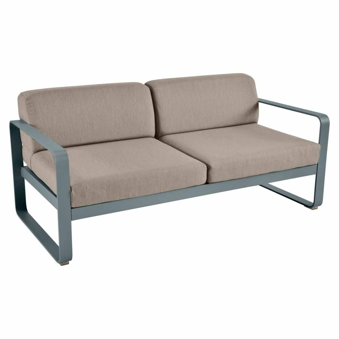 Fermob Bellevie Sofa 2-Seater with Premium Cushions