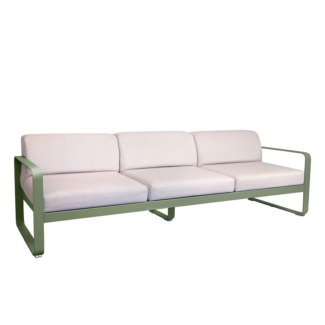Fermob Bellevie Sofa 3-Seater with Premium Cushions