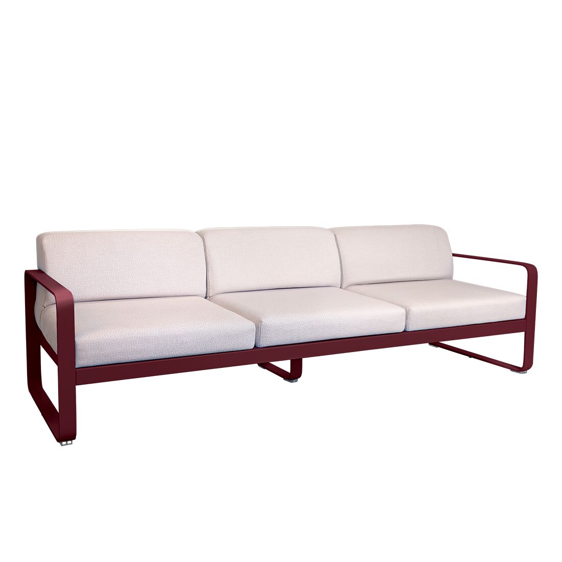 Fermob Bellevie Sofa 3-Seater with Premium Cushions
