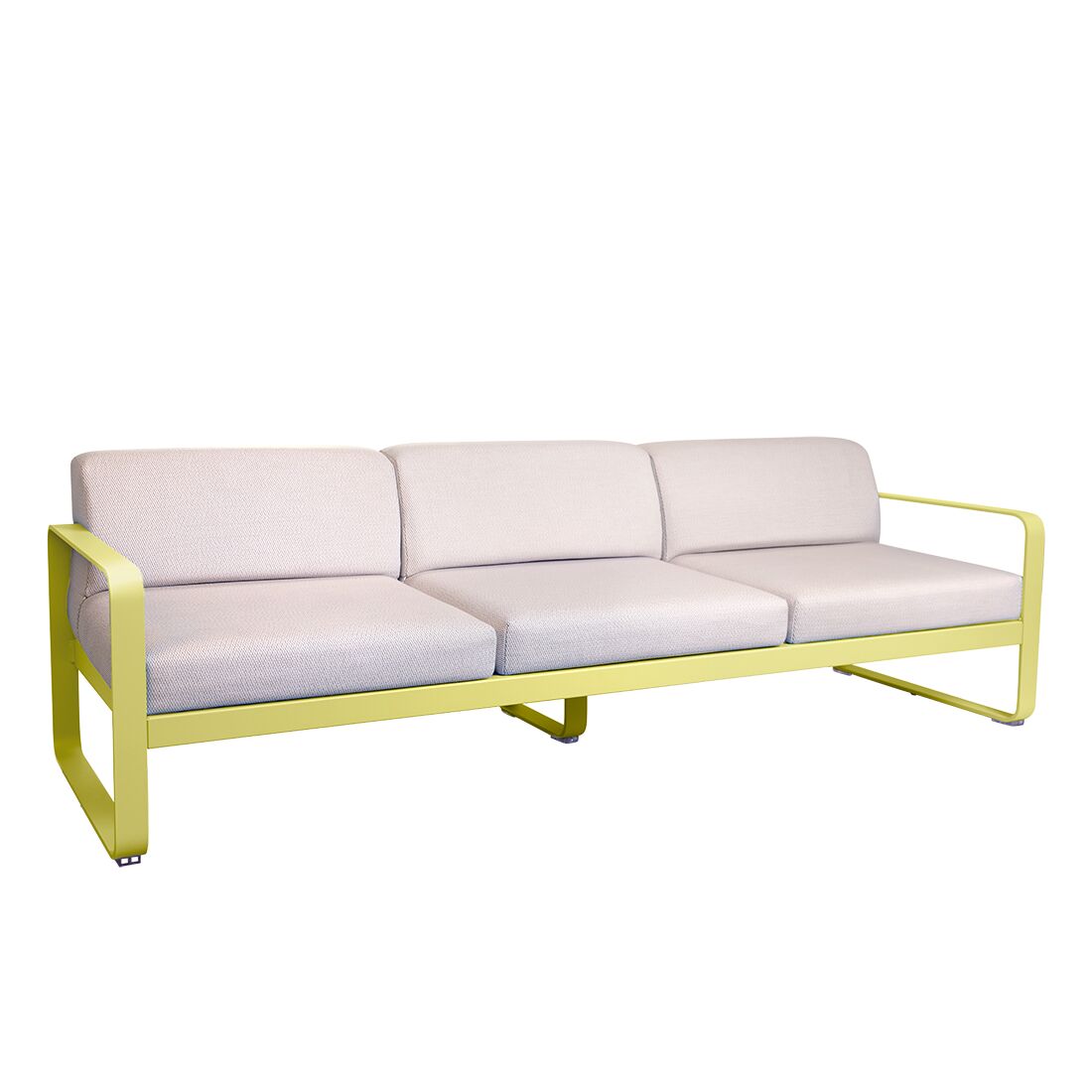 Fermob Bellevie Sofa 3-Seater with Premium Cushions