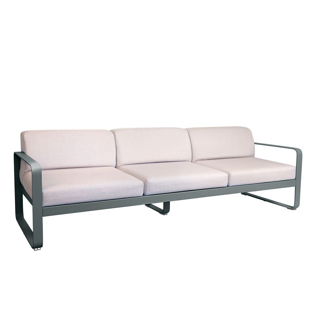 Fermob Bellevie Sofa 3-Seater with Premium Cushions