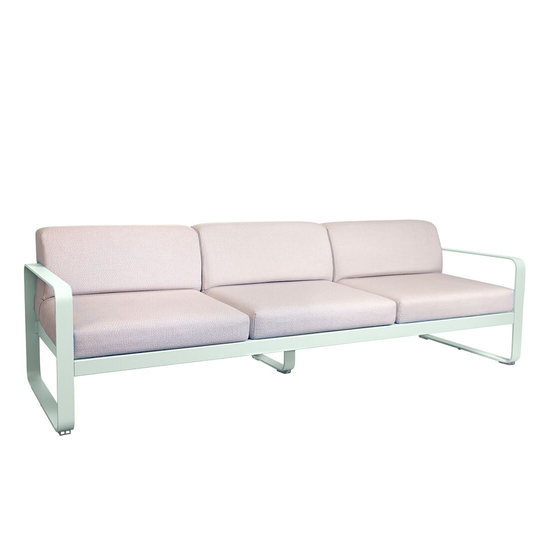Fermob Bellevie Sofa 3-Seater with Premium Cushions