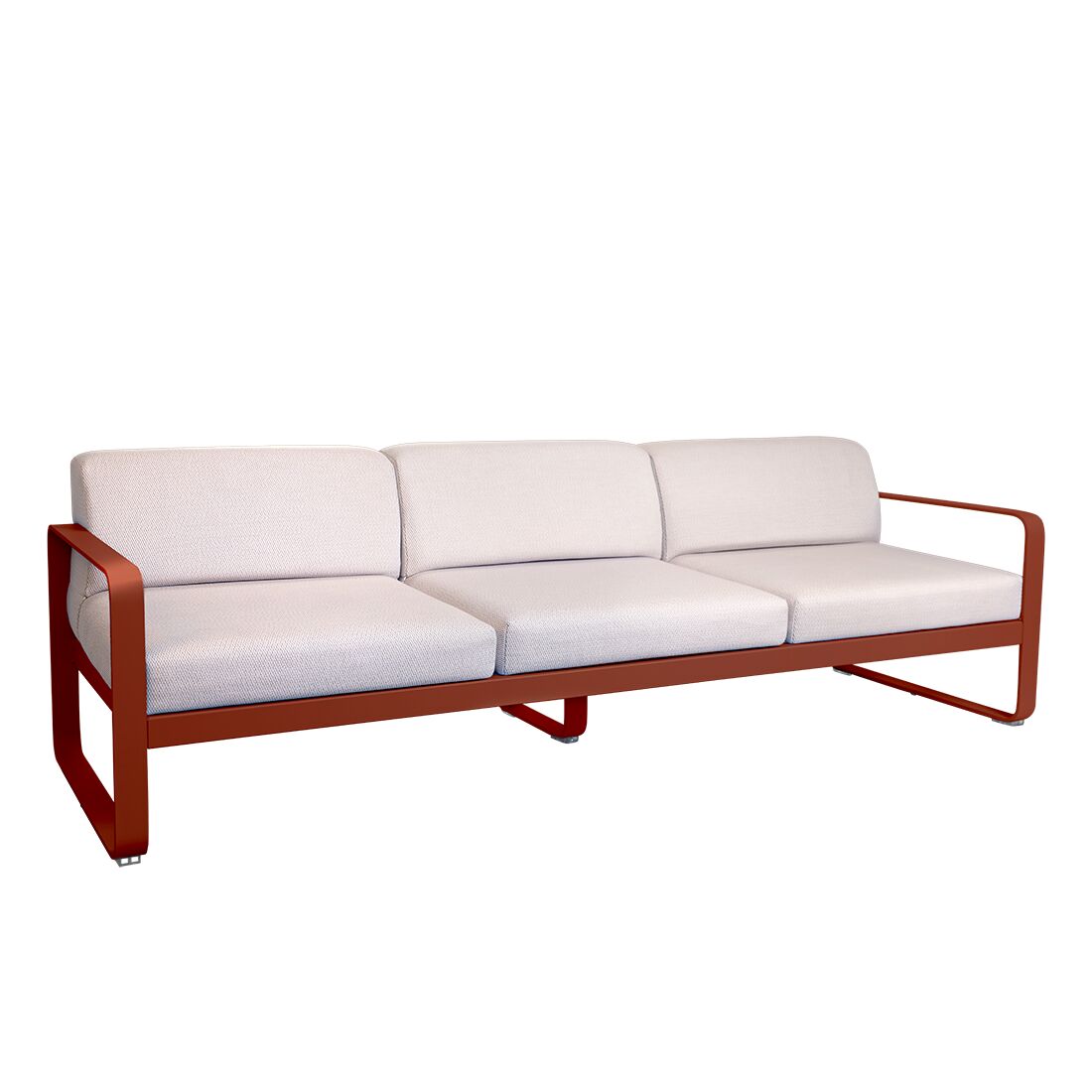Fermob Bellevie Sofa 3-Seater with Premium Cushions