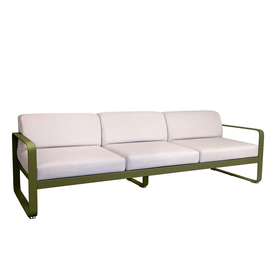 Fermob Bellevie Sofa 3-Seater with Premium Cushions