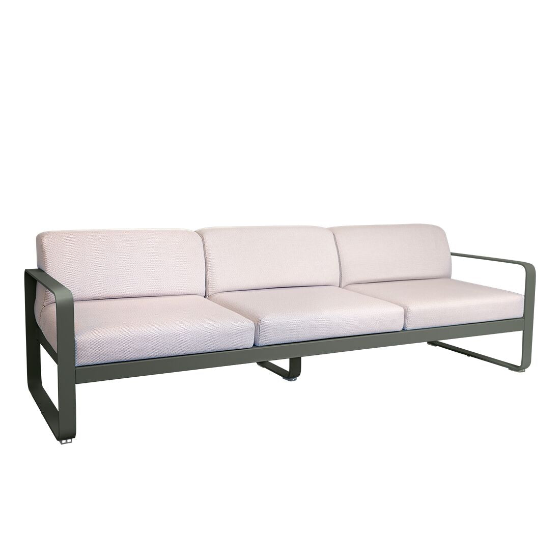 Fermob Bellevie Sofa 3-Seater with Premium Cushions