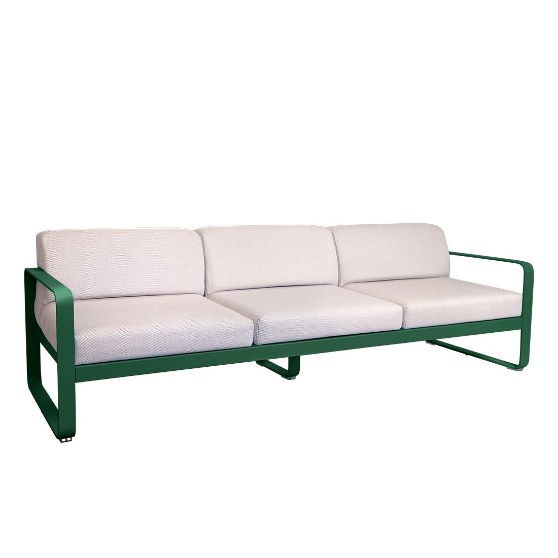Fermob Bellevie Sofa 3-Seater with Premium Cushions