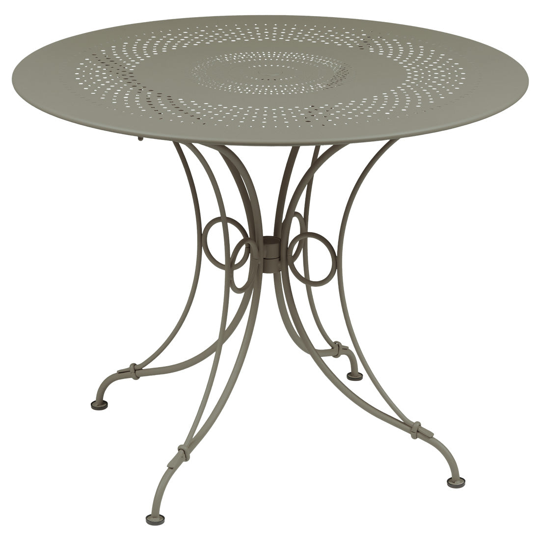 Fermob 1900 38 inch Round Dining Table - bonmarche