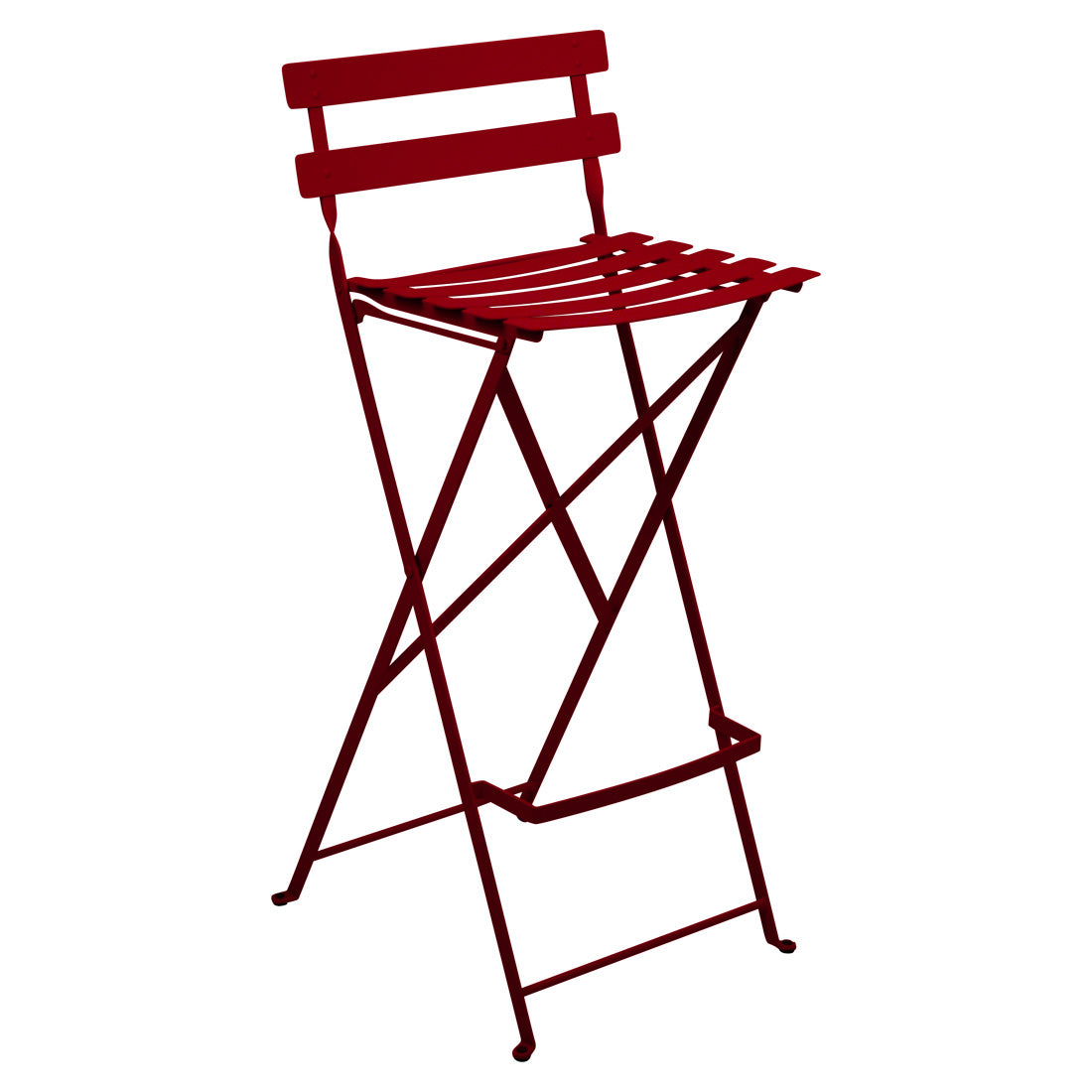 Fermob Bistro Folding Bar Chair - bonmarche