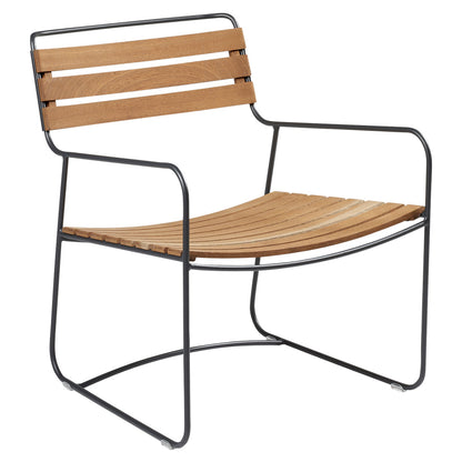 Fermob Surprising Teak Low Armchair - bonmarche