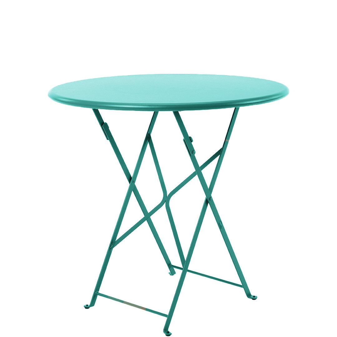 Ethimo Flower Round 32 Inch Folding Table