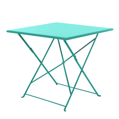 Ethimo Flower Bistro Square 31.5 Inch Folding Table